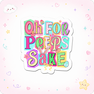 Springtime Sass Guru Sticker