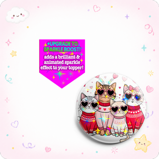 Purr-fectly in Love Topper