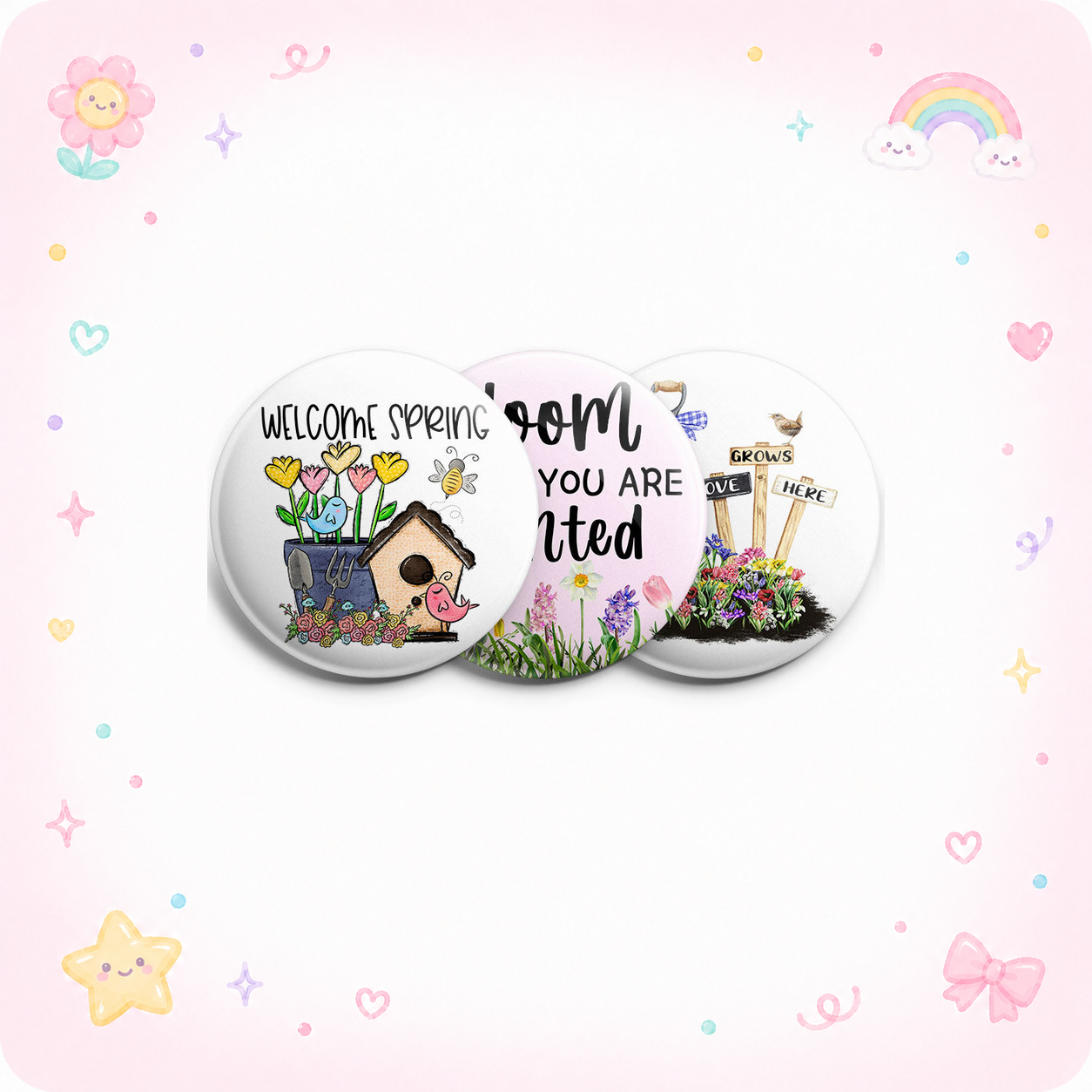 Love Grows 3-Pack - - Topperswap
