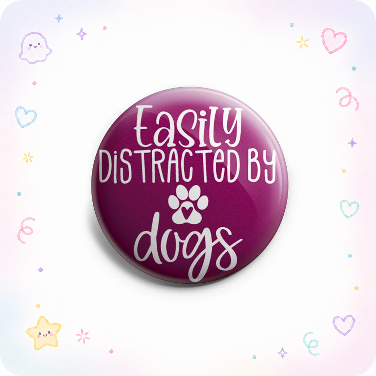 Distracted by Dogs Topper - - Topperswap