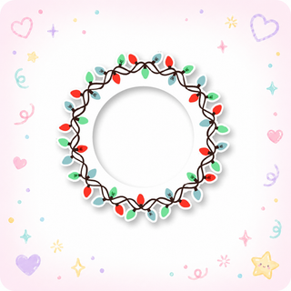 Christmas Lights Swapfinity Swapper Frame