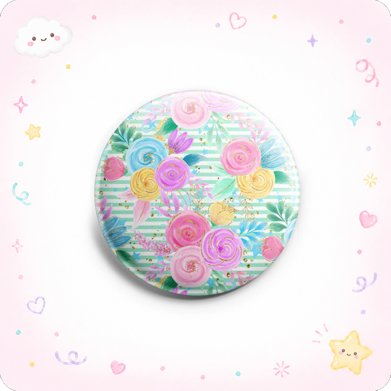 Rainbow Rosettes Topper - - Topperswap