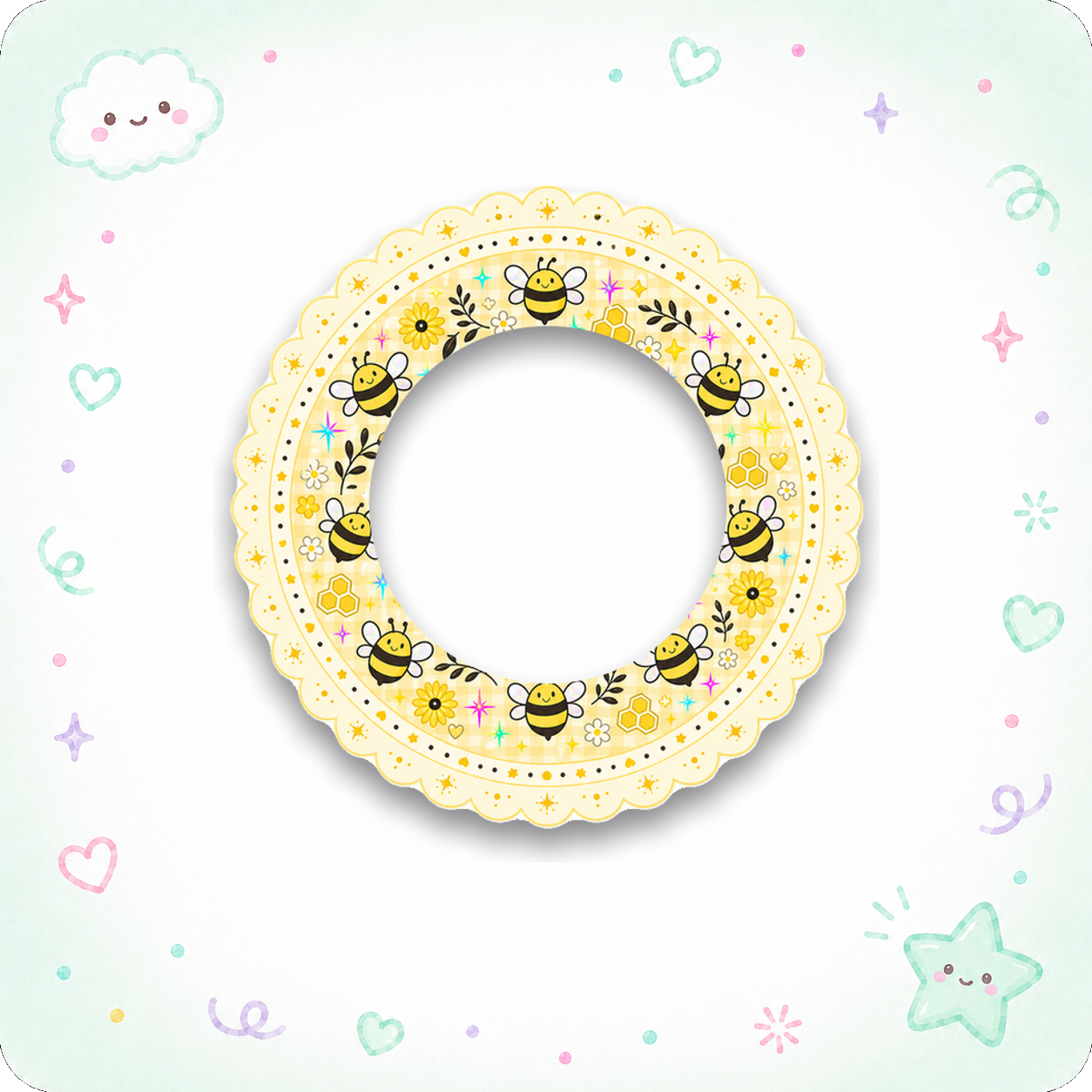 Matching Frame — Bee Kind - - Topperswap