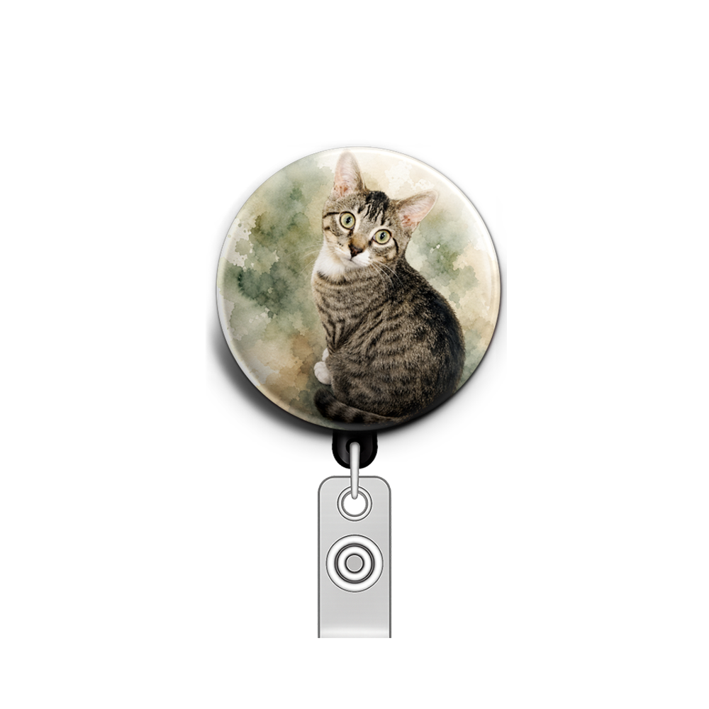 Custom Design – Sammi - Badge Reel (Alligator, Black) - Topperswap