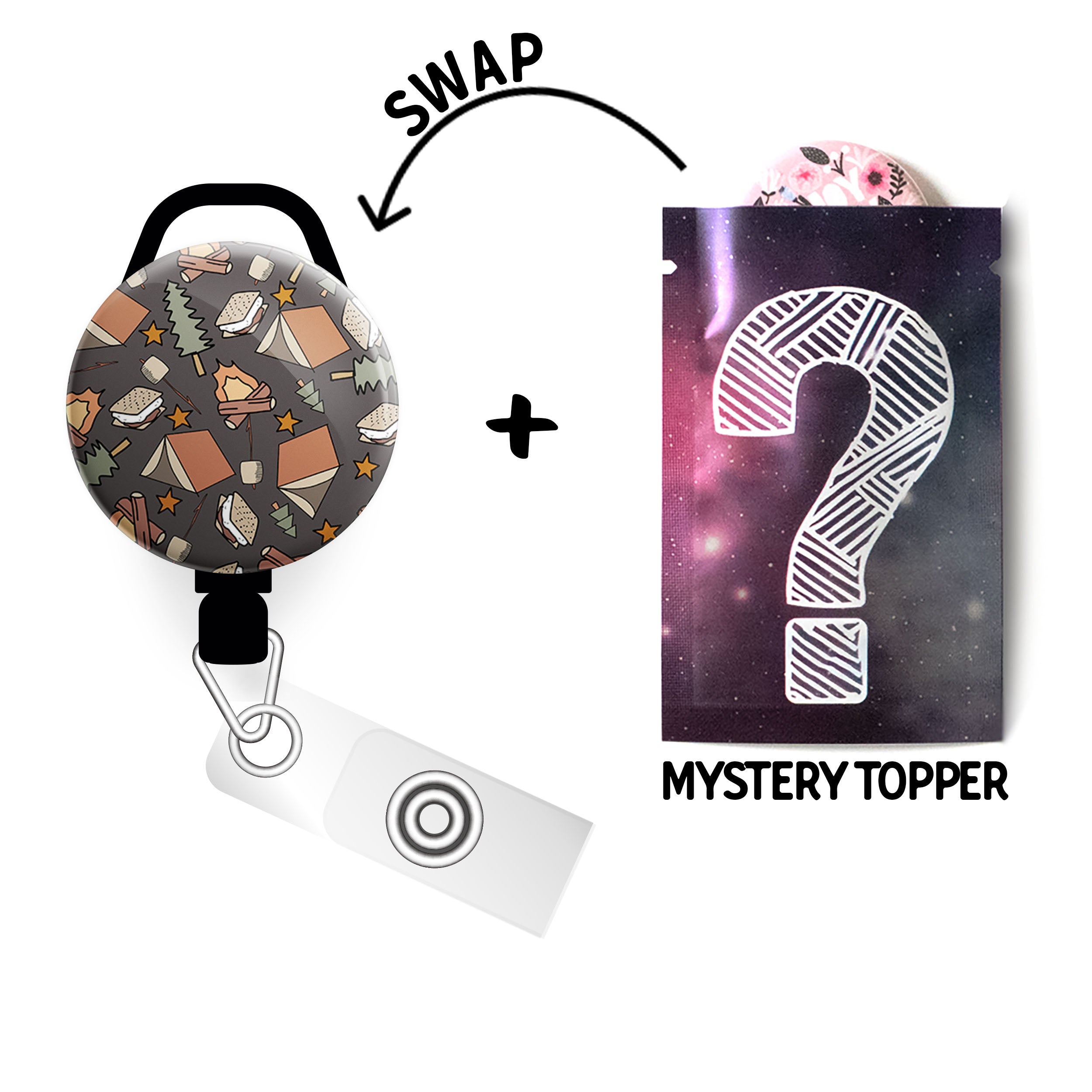 Smores & Stories Swapfinity Badge Reel Bundle (Save 5%) - - Topperswap
