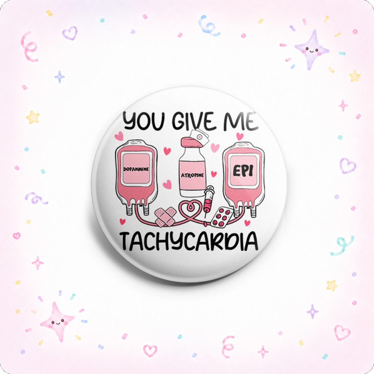 Tachycardia Love Note Topper - - Topperswap