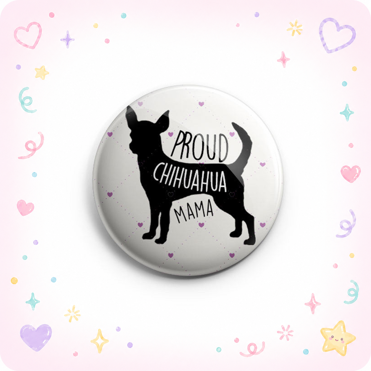 Proud Chihuahua Mama Topper - - Topperswap