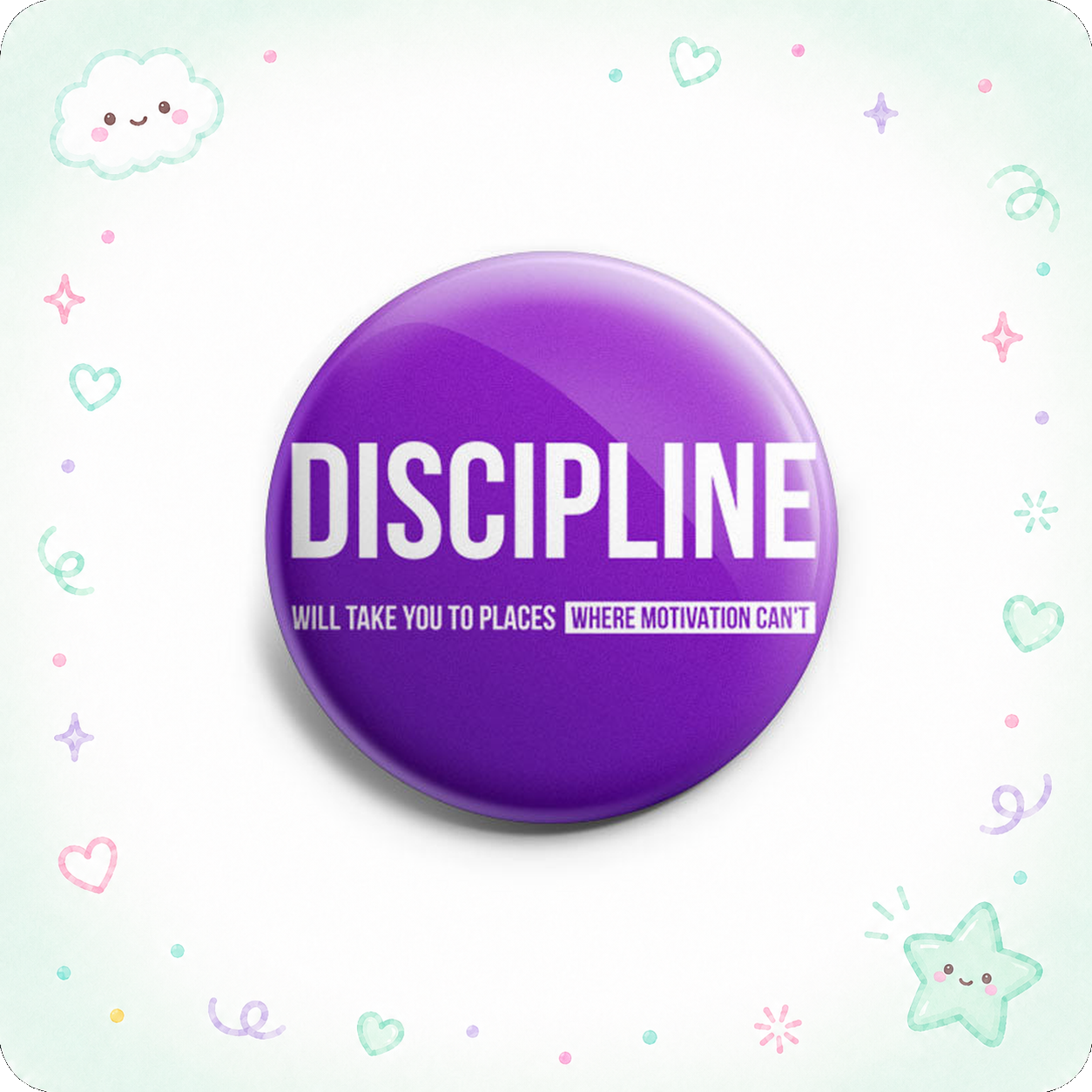 Purple Discipline Wisdom Topper - - Topperswap