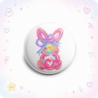 Easter Bunny Swirl Topper