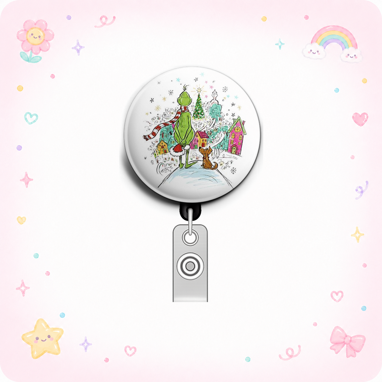 Mischief Maker Swapfinity Retractable ID Badge Reel - - Topperswap