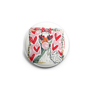 Love-Struck Feathered Topper