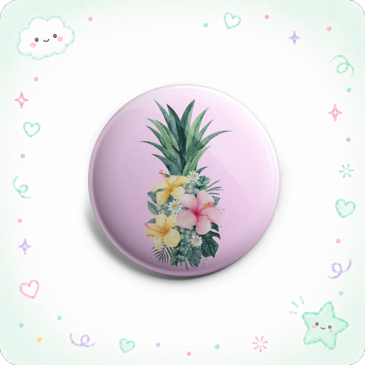 Hibiscus Pineapple Topper - - Topperswap