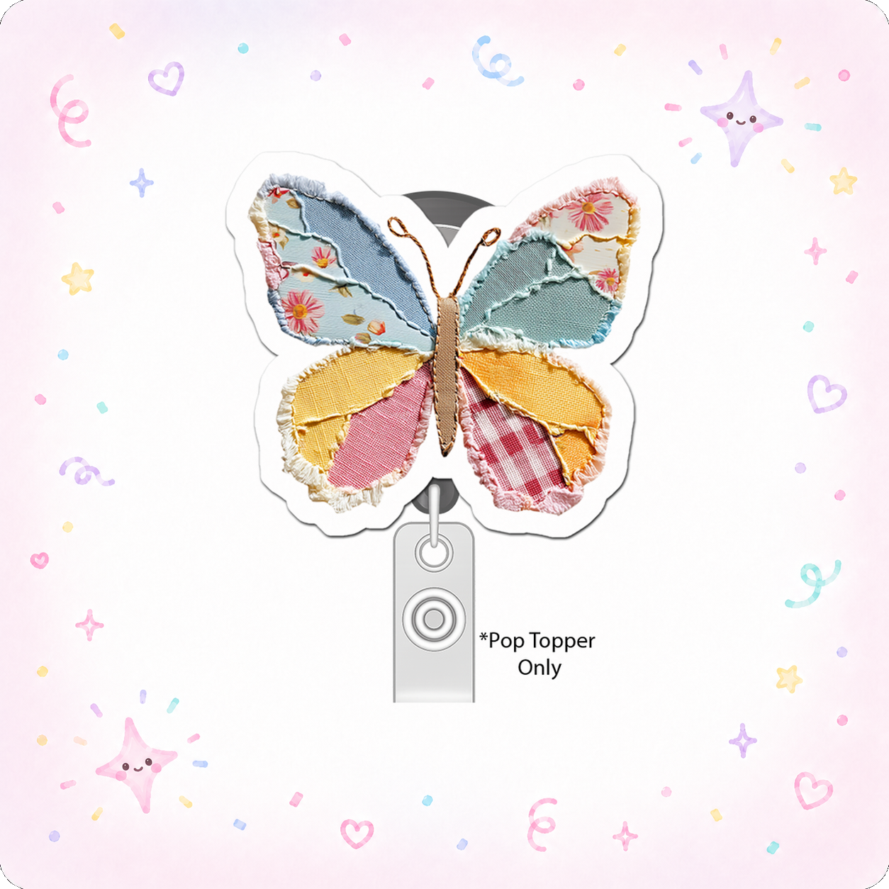 Patchwork Flutter Guru Pop Topper - - Topperswap
