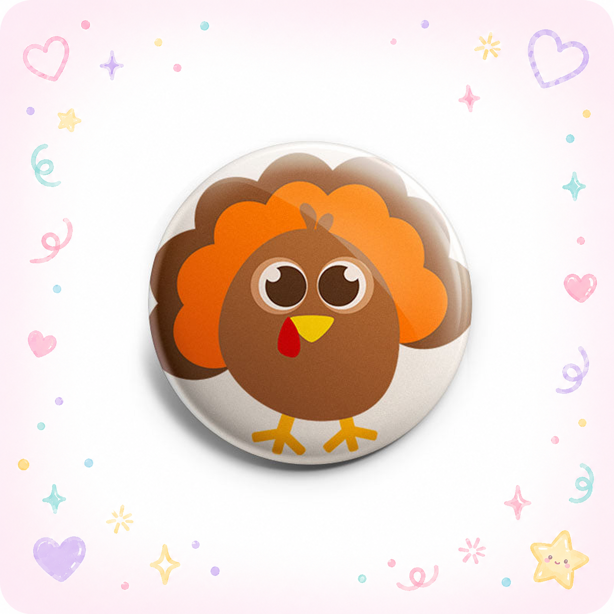 Turkey Time Cutie Topper - - Topperswap