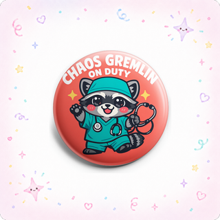Chaos Gremlin on Duty Topper