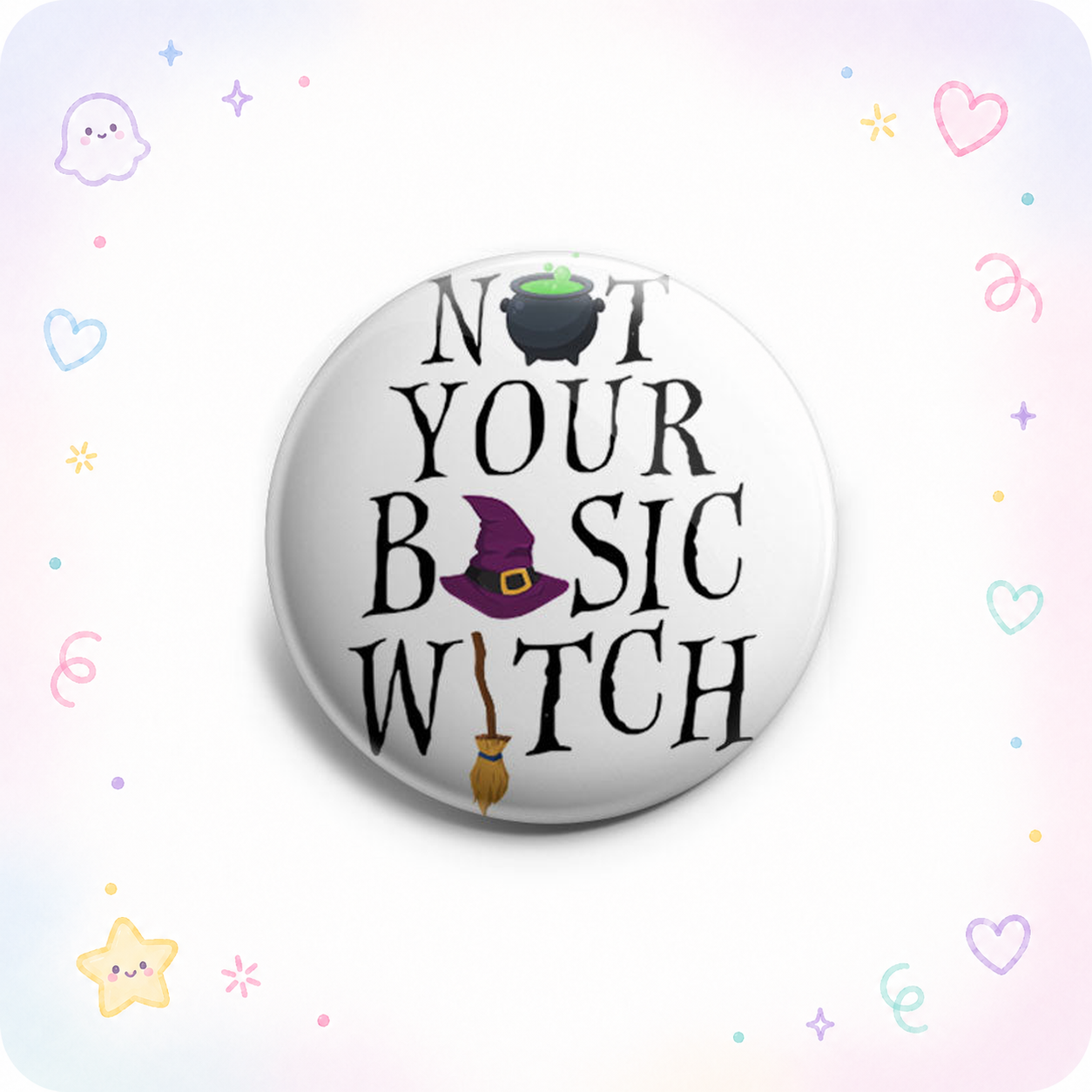 Not Your Basic Witch Topper - Vault - - Topperswap