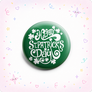 Classic St. Patrick’s Script Topper