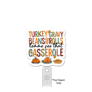 Casserole Commander Vibes Pop Topper