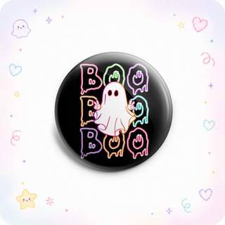 Neon Boo-tastic Ghost Topper