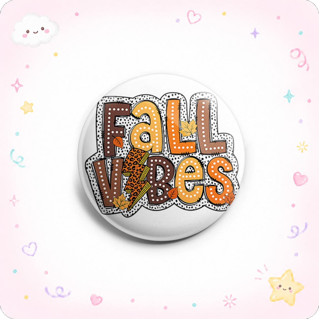 Fall Vibes Leopard Topper - - Topperswap