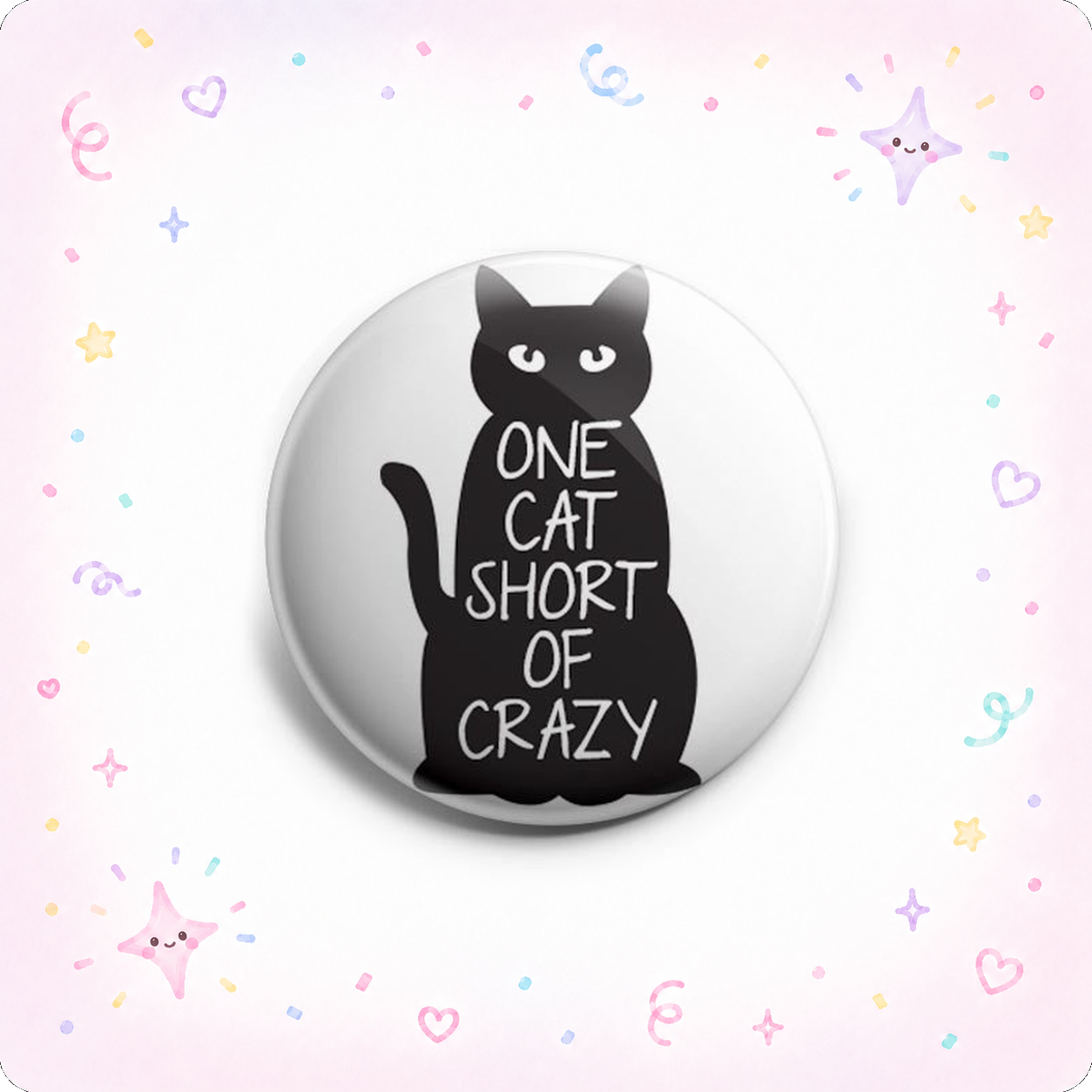 One Cat Short Of Crazy Topper - - Topperswap