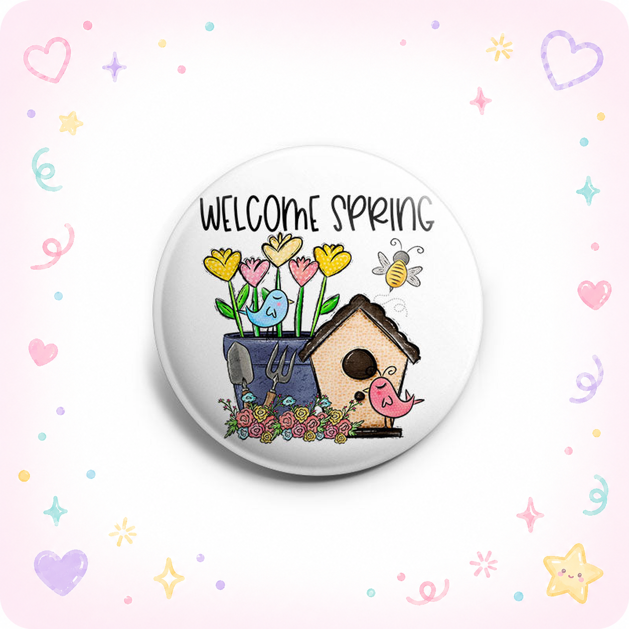 Welcome Spring Topper - - Topperswap