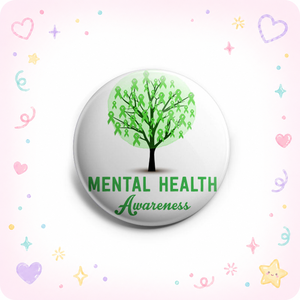 Grow Mental Health Awareness Topper - - Topperswap