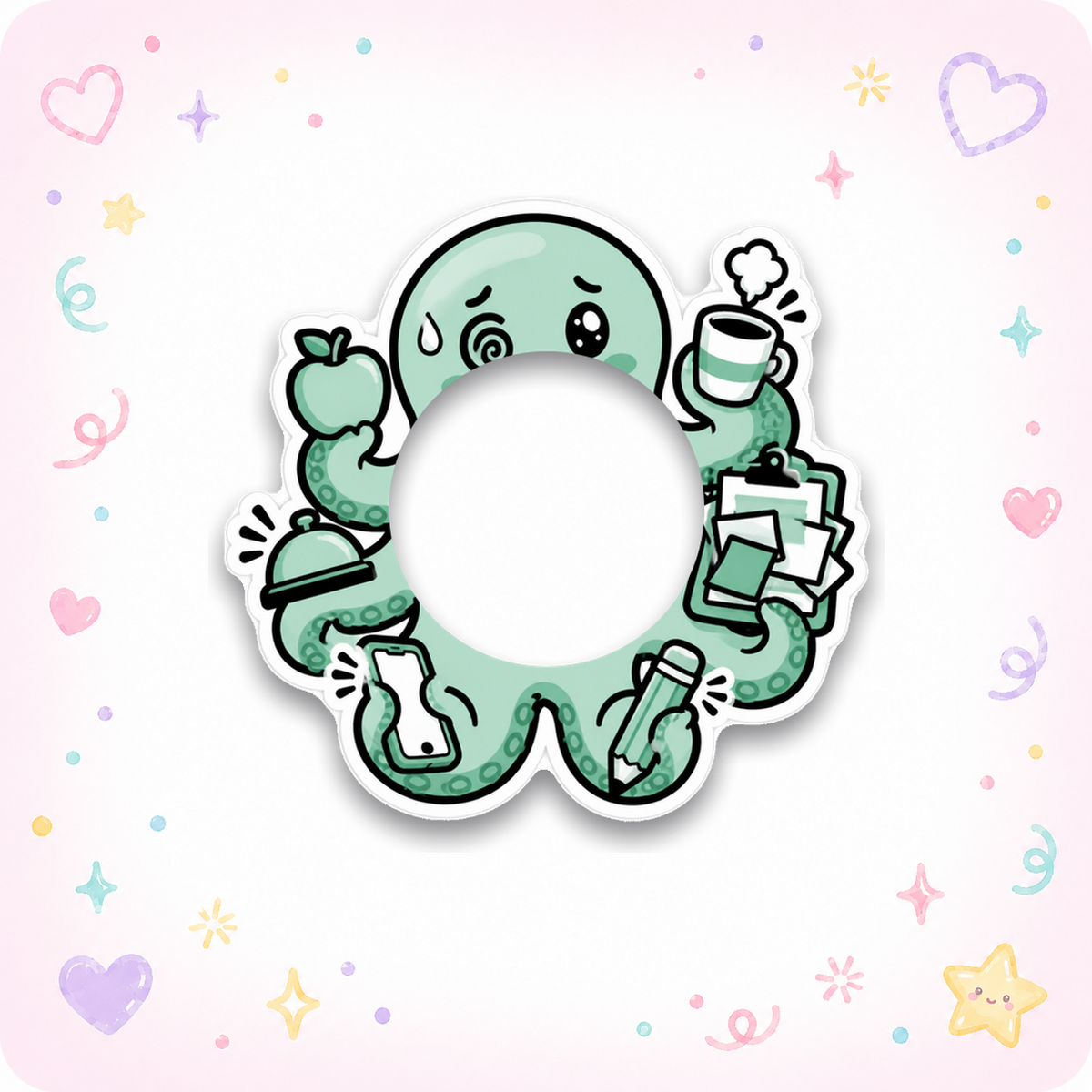 Matching Frame — Chaos Coordinator (Silhouette)