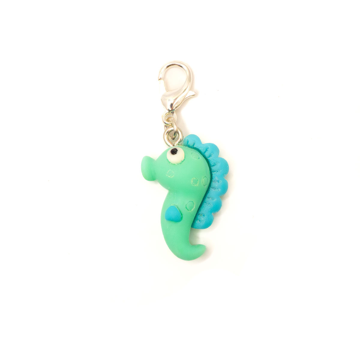 Seaside Seahorse Charm Swapfinity Badge Reel Add-on - - Topperswap