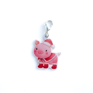 Jolly Oink-mas Charm Swapfinity Badge Reel Add-on