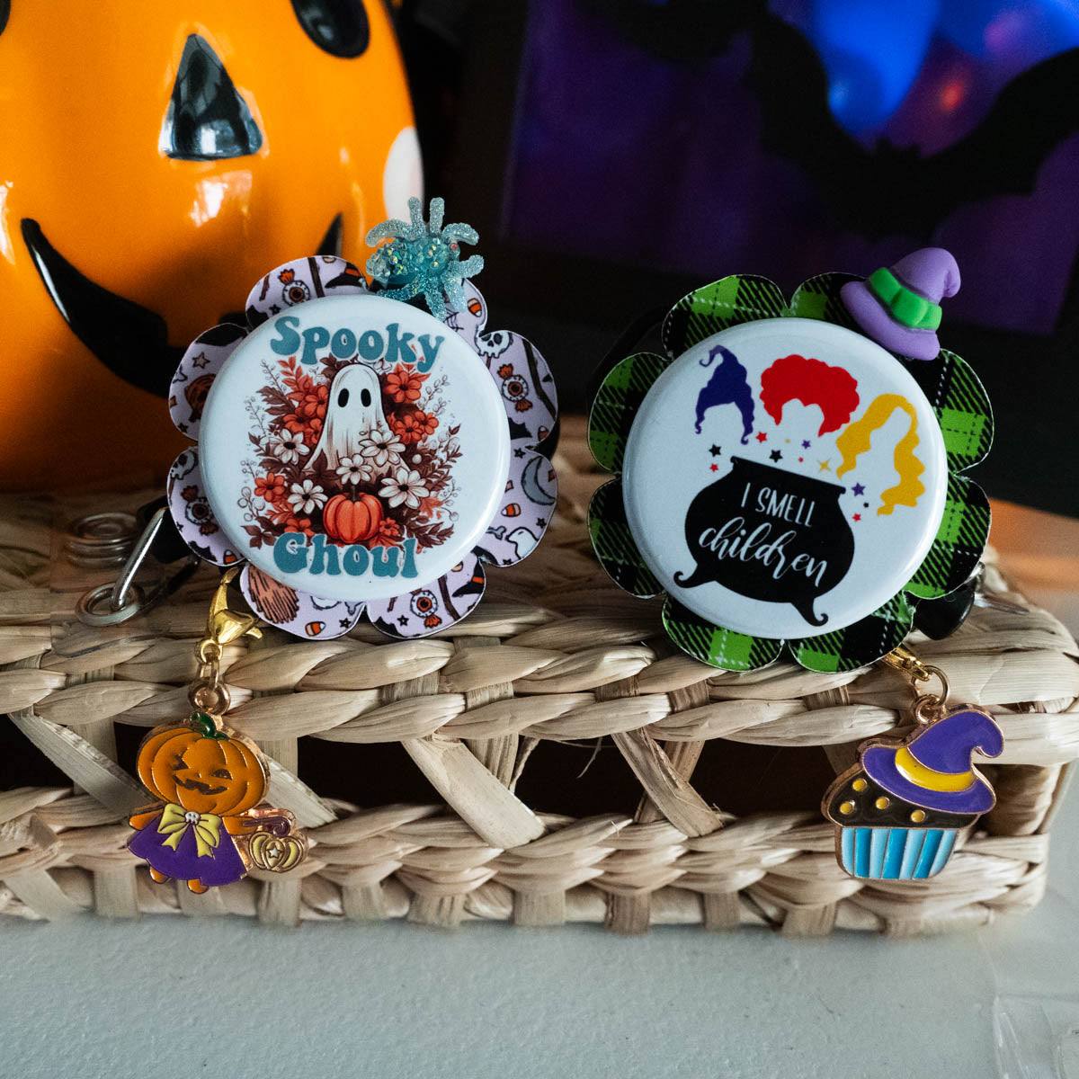 Witchy Cupcake Charm Swapfinity Badge Reel Add-on - - Topperswap