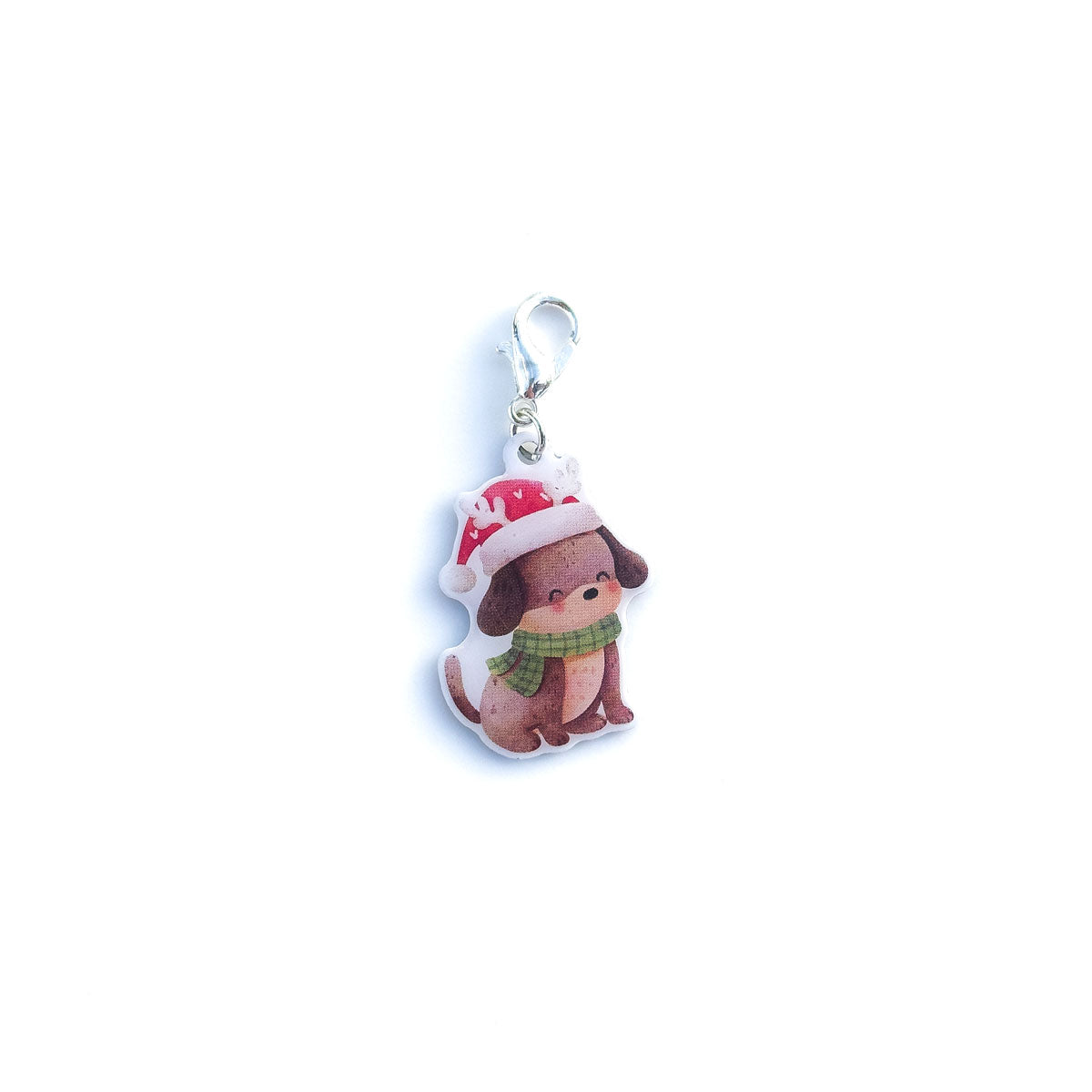 Santa Paws Delight Charm Swapfinity Badge Reel Add-on -  - Topperswap