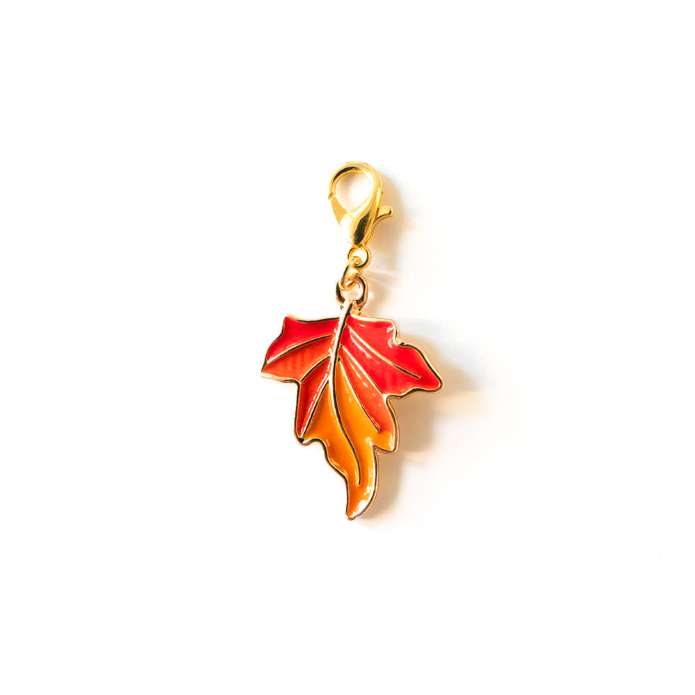 Autumn Radiance Leaf Charm Swapfinity Charm Add-On - - Topperswap
