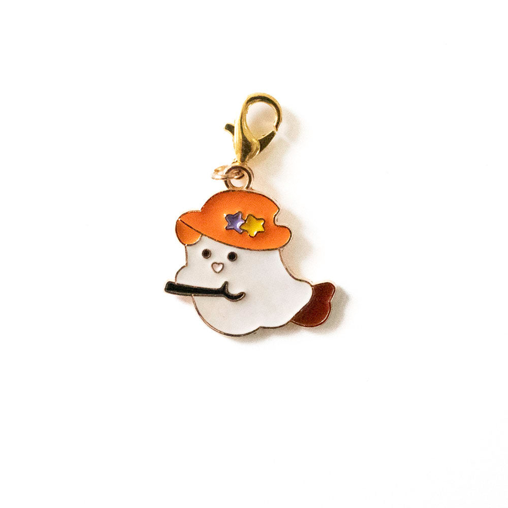Broomstick Glide Ghost Charm Swapfinity Badge Reel Add-on - - Topperswap