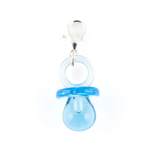 Blue Pacifier Charm Swapfinity Badge Reel Add-on