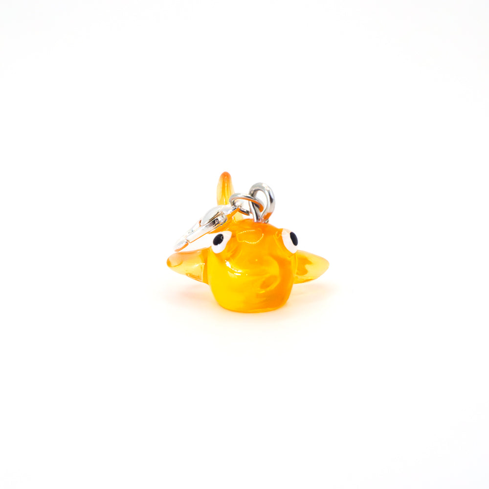 Goldie Goldfish Charm Swapfinity Badge Reel Add-on - - Topperswap