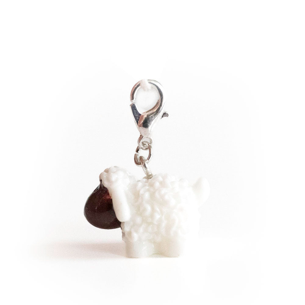Baa-tiful Sheep Charm Badge Reel Add-on - - Topperswap
