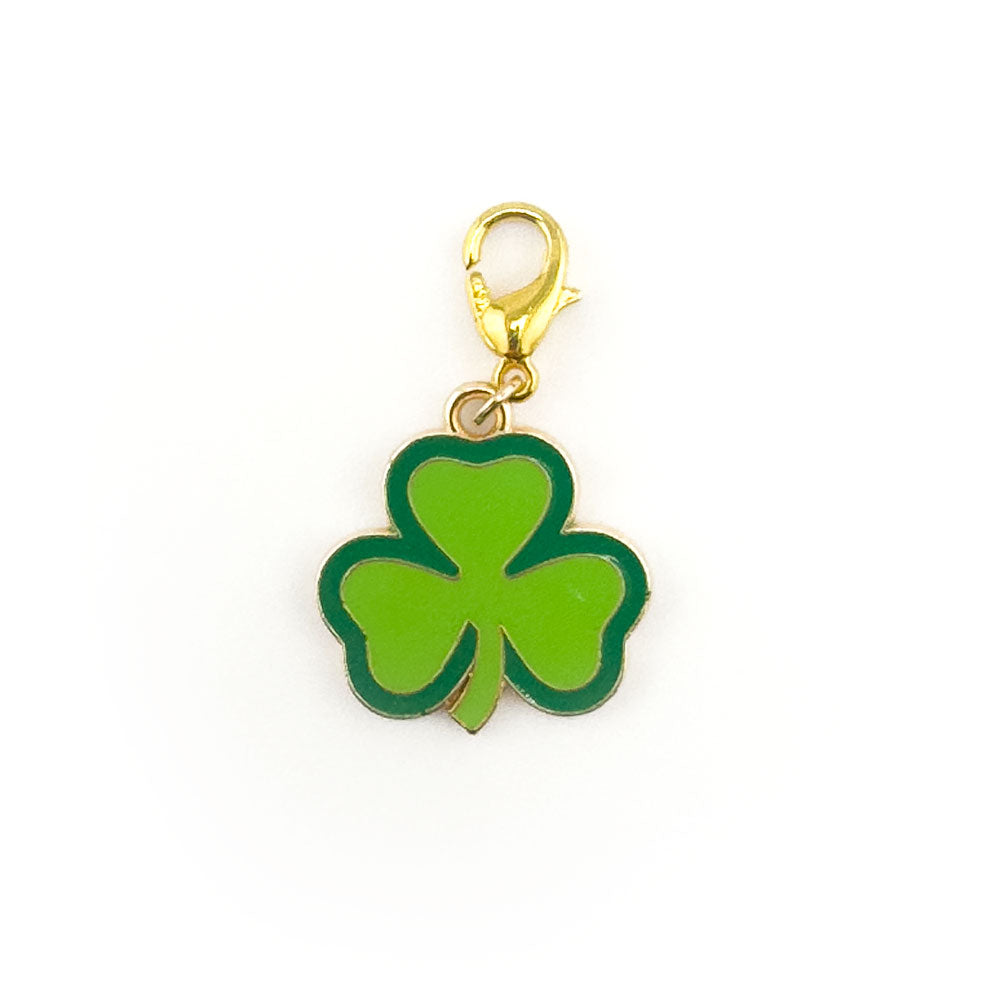 Classic Shamrock Lucky Charm Swapfinity Badge Reel Add-on - - Topperswap