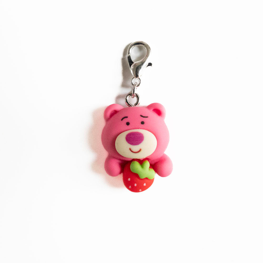 Beary Bliss Badge Reel Charm - Limited Edition - - Topperswap