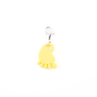 Yellow Baby Foot Charm Swapfinity Badge Reel Add-on