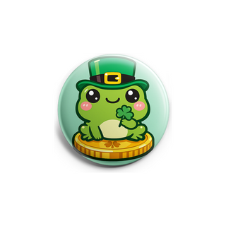 Leprechaun Frog Kawaii 🐸🍀 Topper