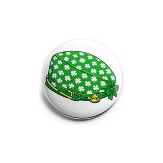 Shamrock Scrub Cap Topper