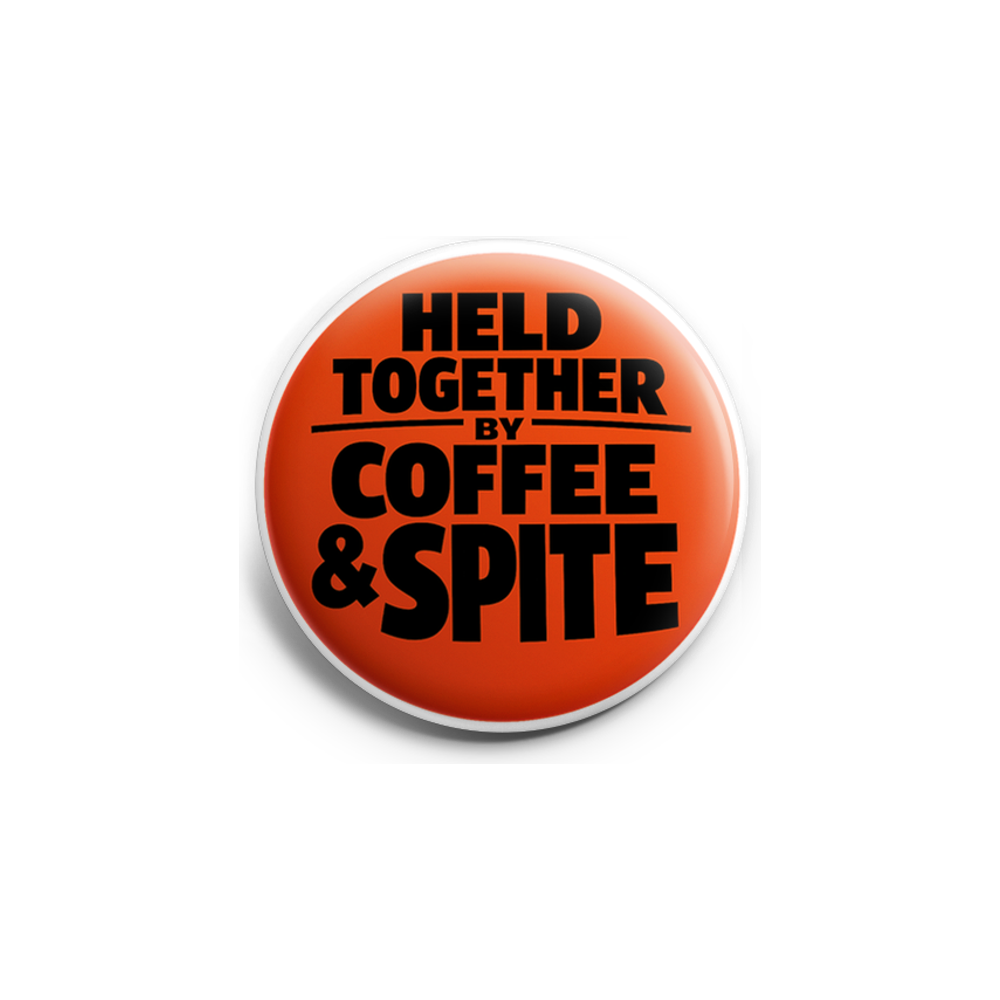 Held Together By Coffee and Spite Topper - - Topperswap