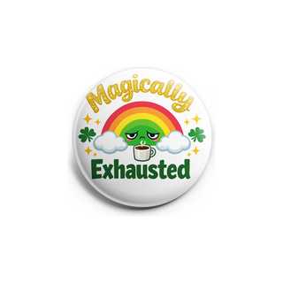 Magically Exhausted Rainbow 🍀😴 Topper