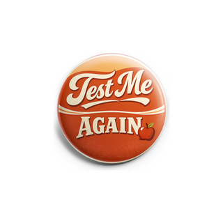 Test Me Again Topper