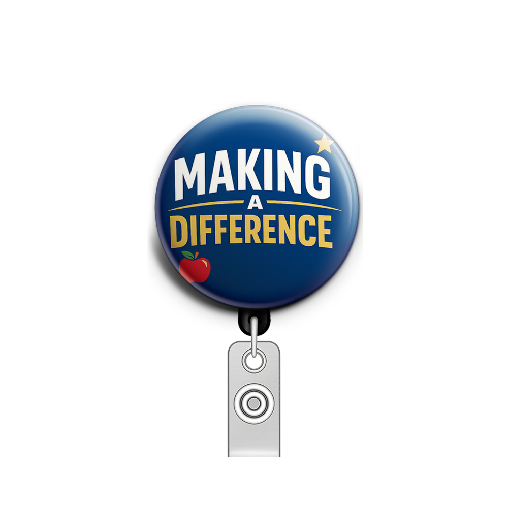 Making A Difference Swapfinity Retractable ID Badge Reel - - Topperswap