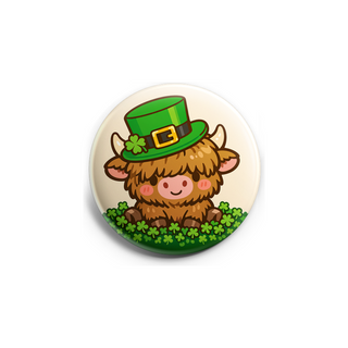 Highland Cow Leprechaun Hat 🍀🐮 Topper