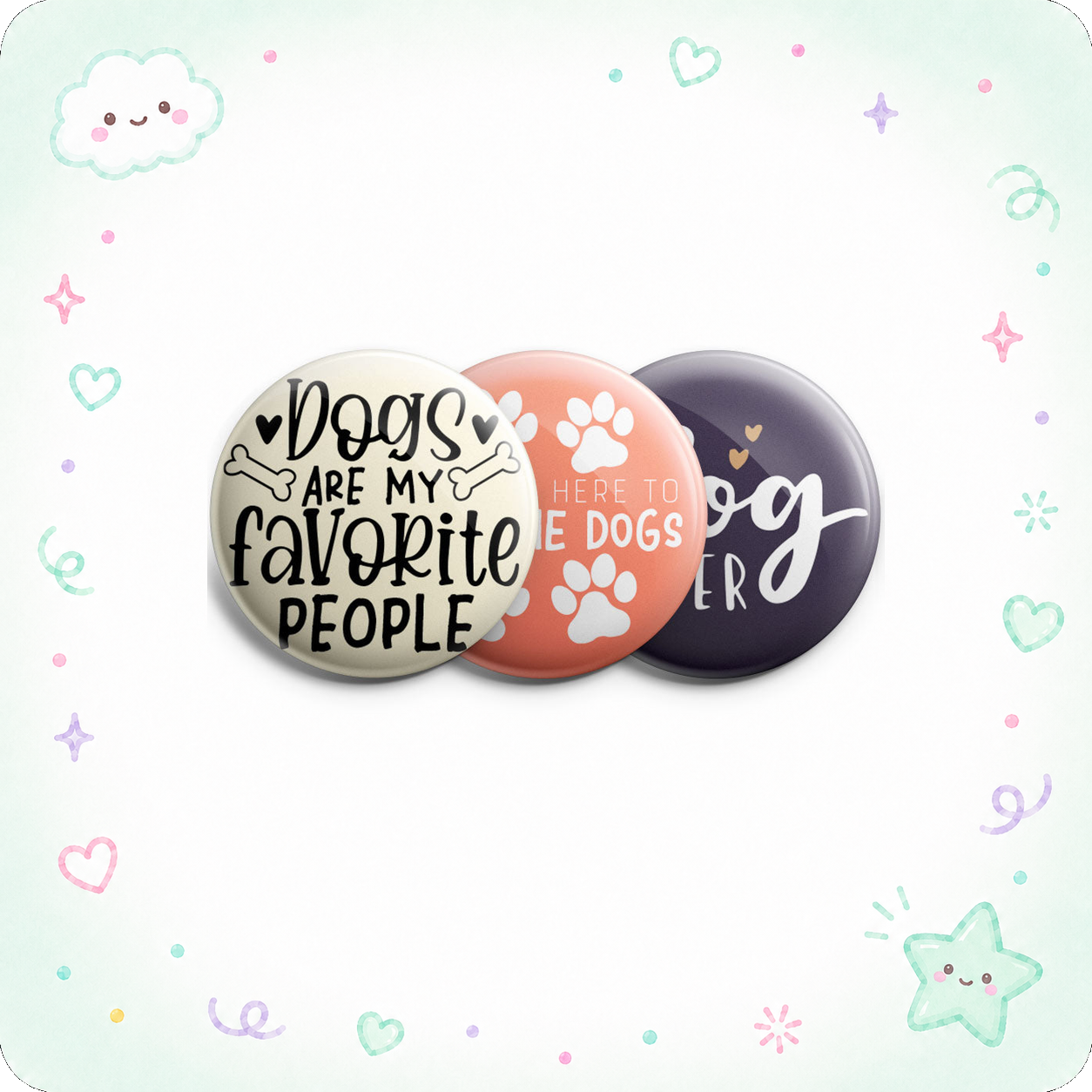 Dog 3-Pack - (Save 5%) - - Topperswap