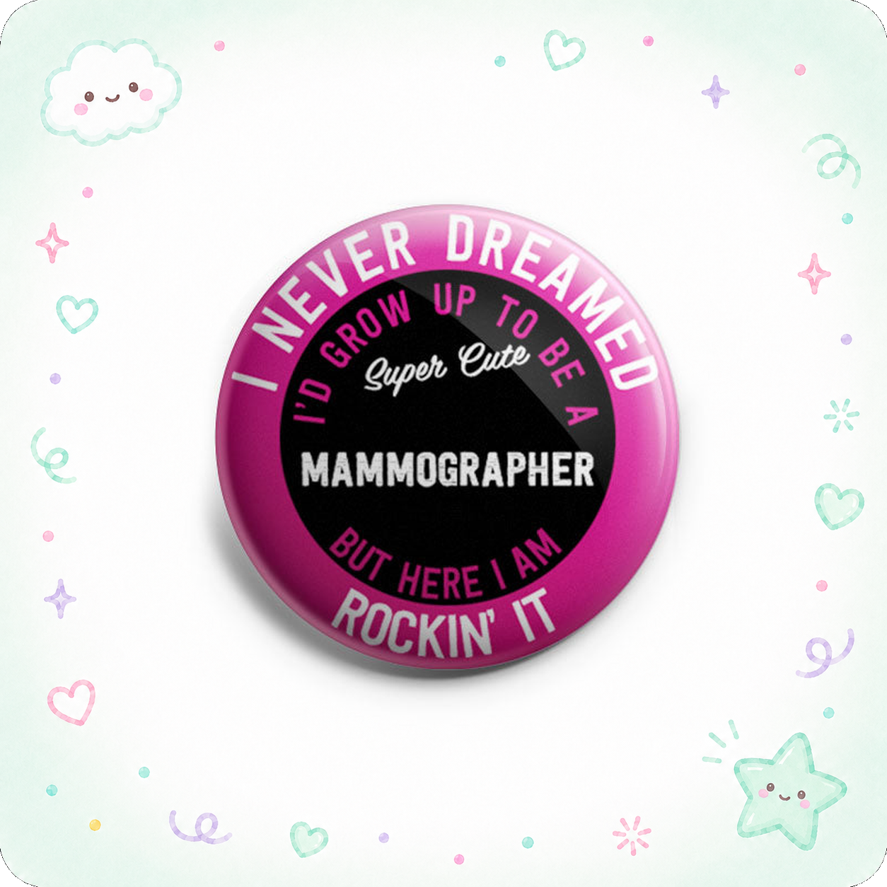 Super Cute Mammographer Topper - - Topperswap