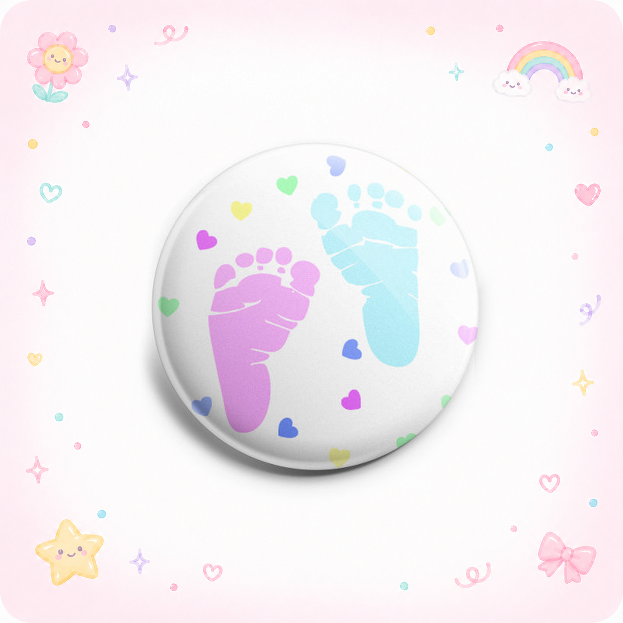 Love Baby Feet Topper - - Topperswap